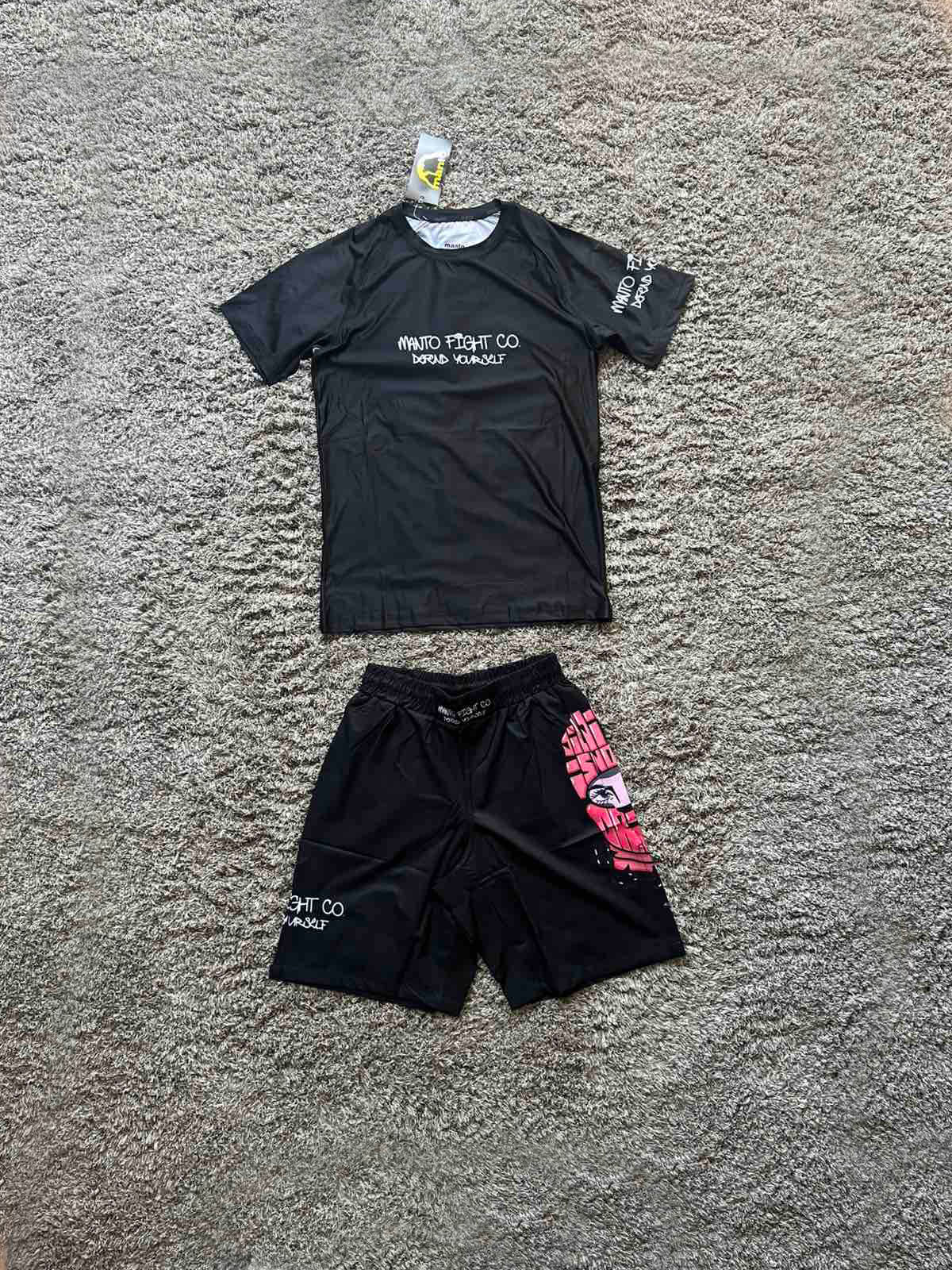 Manto "Jiu Jitsu" Negru