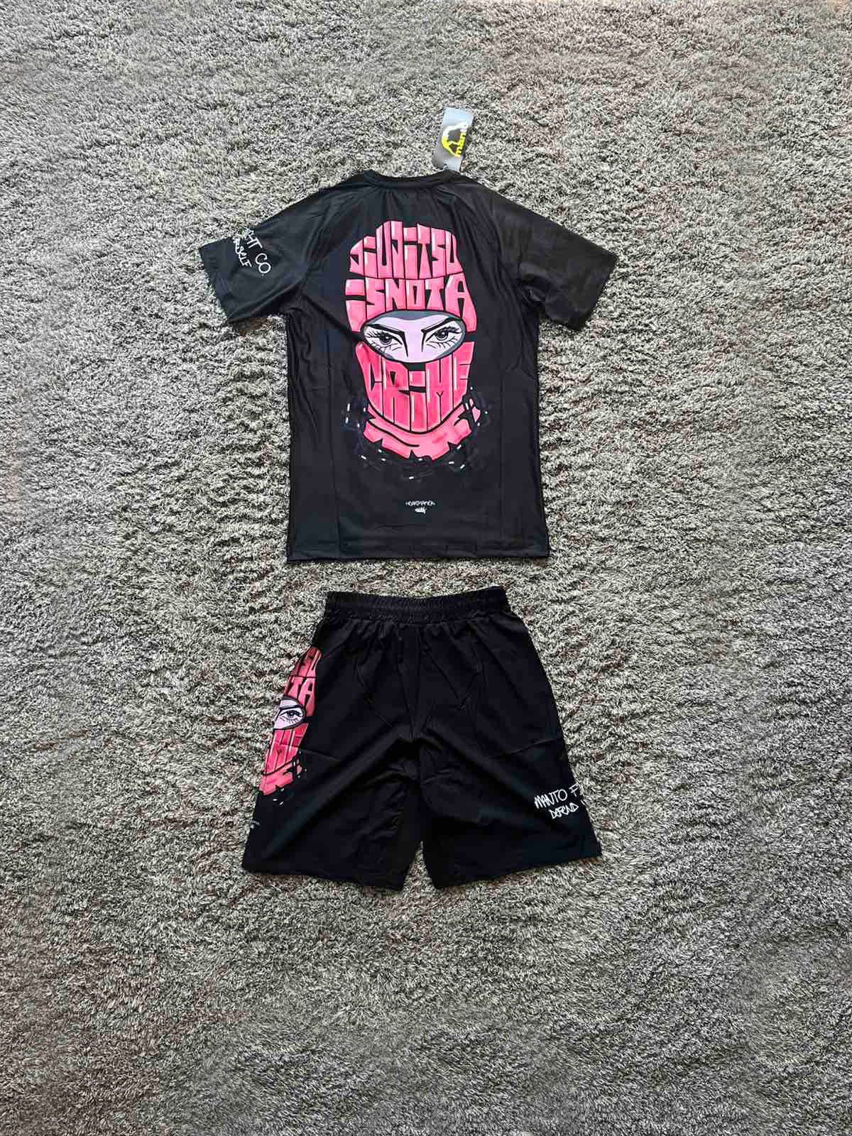 Manto "Jiu Jitsu" Negru
